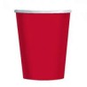 Bicchiere cartoncino rosso 75 ml 50 pz