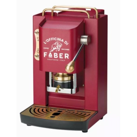 Macchina da Caffe faber deluxe bordeaux