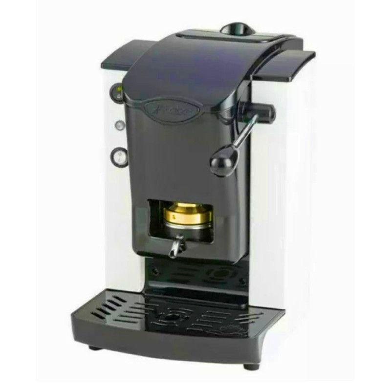 Macchina da Caffe faber bianca plastica nera