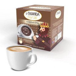 Bevanda Del Re cappuccino DG 15 capsule