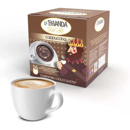 Bevanda Del Re cappuccino DG 15 capsule