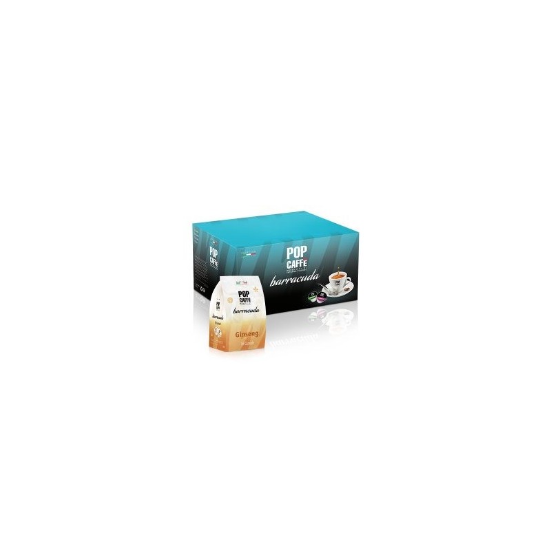 Pop caffè ginseng barracuda 16 capsule