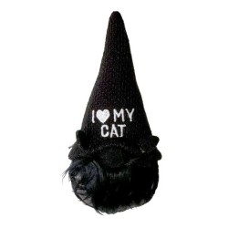 Gnomo Portafortuna I love my cat