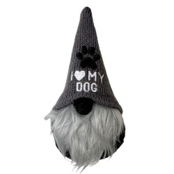 Gnomo Portafortuna I love my dog