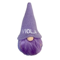 Gnomo Portafortuna Viola
