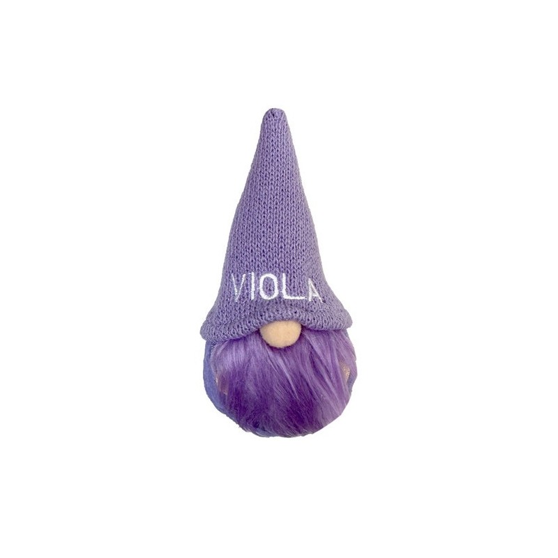 Gnomo Portafortuna Viola