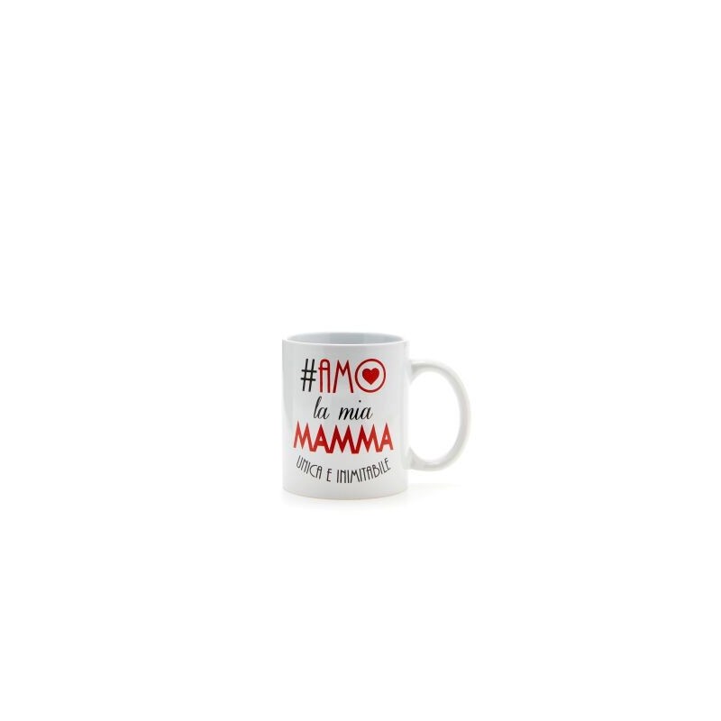 Tazza  Amo la mia mamma unica e inimitabile
