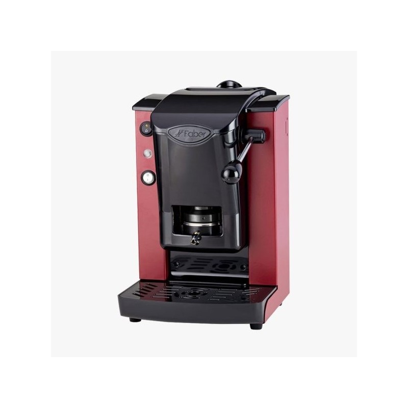 Macchina da Caffe faber borgogna plastica nera