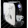 Macchina da Caffe Flexy bianca Segni D'arte