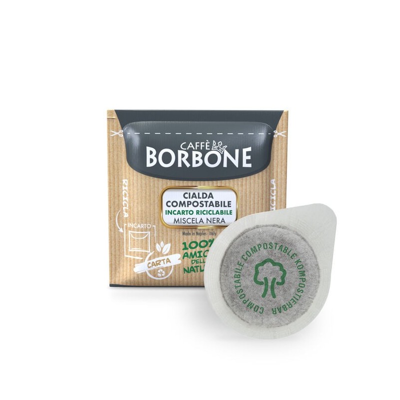 Borbone nero 50 cialde Borbone nero 50 cialde