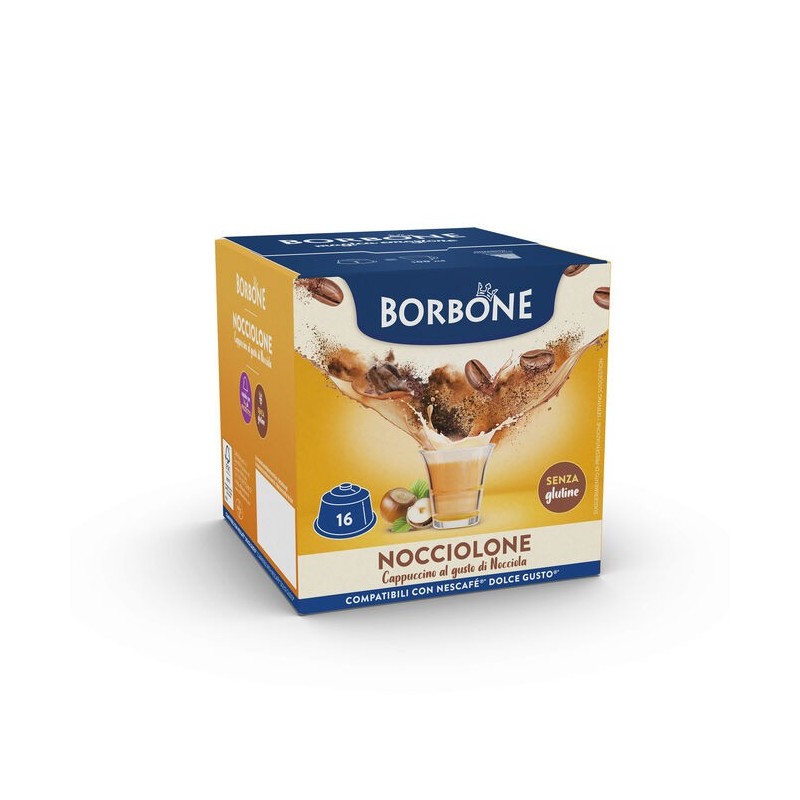 Borbone nocciolone DG 16 capsule Borbone nocciolone DG 16 capsule