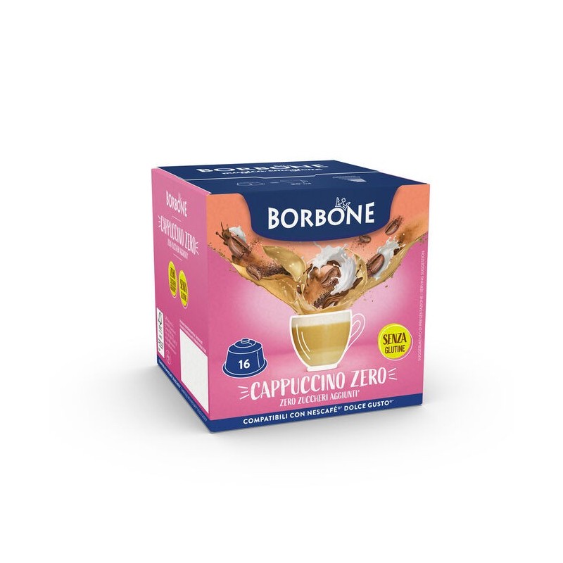 Borbone cappuccino zero DG 16 capsule