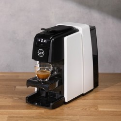 Macchina da Caffe Aura bianca Gise Caffe'