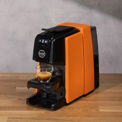 Macchina da Caffe Aura arancio Gise Caffe'