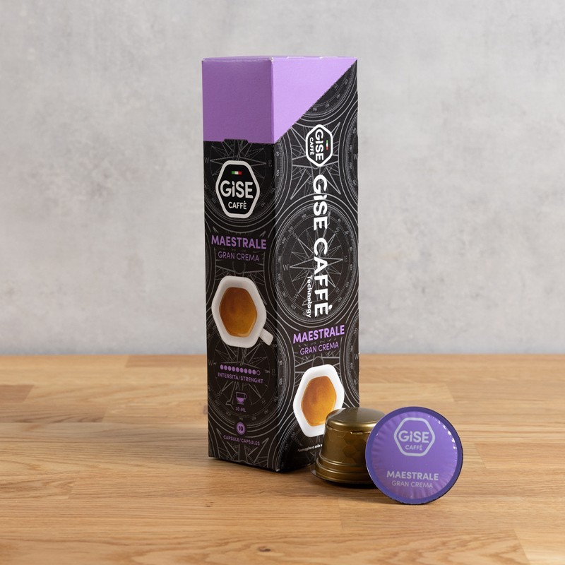 Gise caffè maestrale 10 capsule Gise caffè maestrale 10 capsule