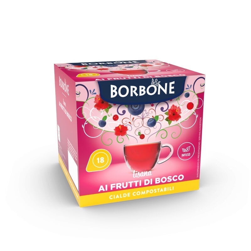Borbone frutti di bosco 18 cialde Com