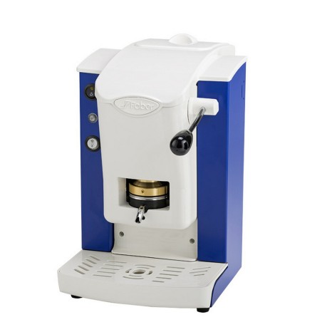 Macchina da Caffe faber blu plastica bianca
