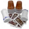 Kit 150 zucchero, bicchieri e palettine